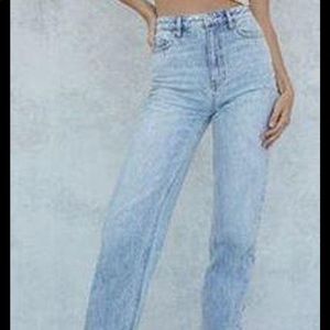 PACSUN eco light blue boyfriend jeans